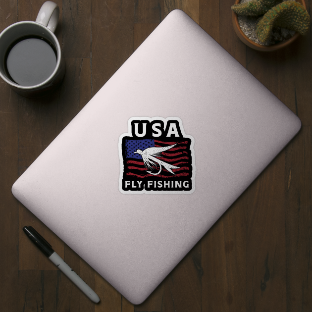 USA Fly Fishing by maxcode